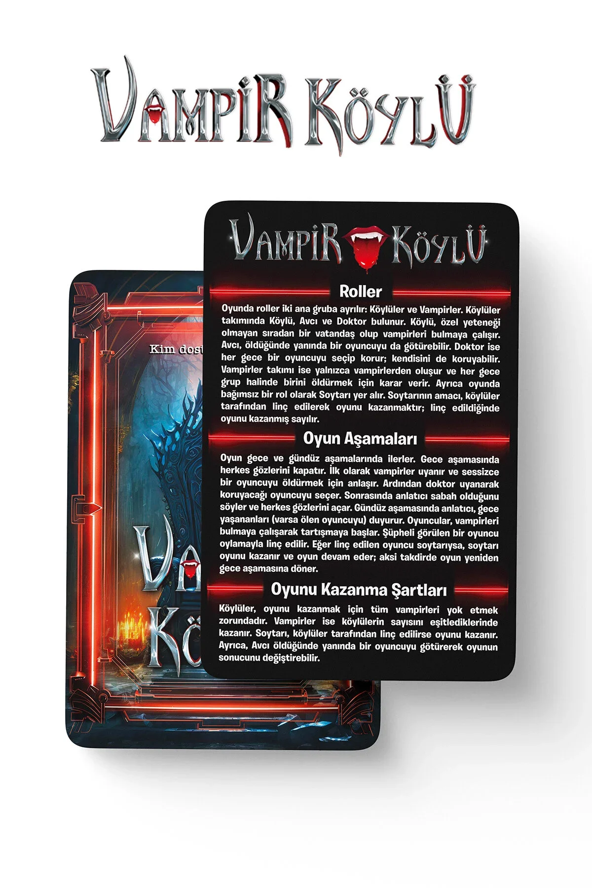 Vampir Köylü | Rol Yapma Ve Cesaret Oyunu | Eğlenceye Hazır Mısın? | Vampiri Bulabilecek Misin?