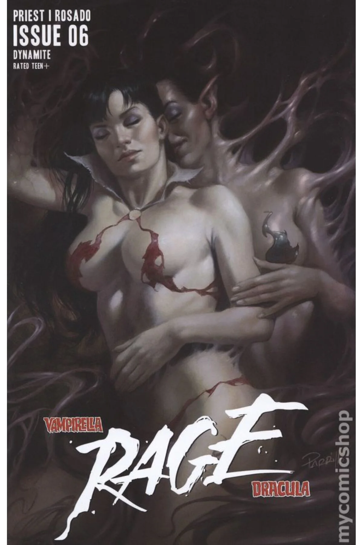 Vampirella Dracula Rage #6A (ingilizce)