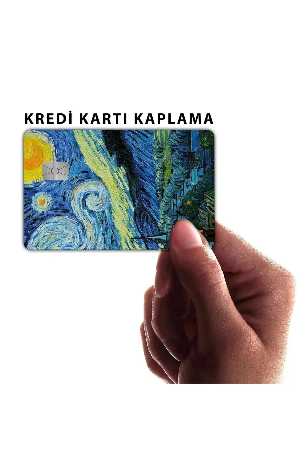 Van Gogh Tasarımlı Kredi Kartı Kaplama
