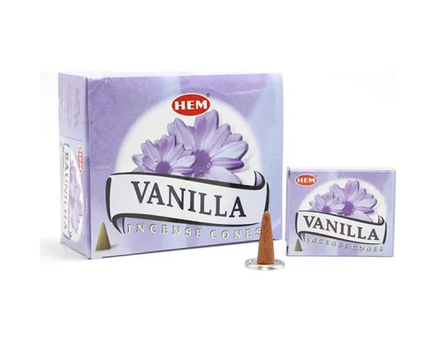 Vanilla Aromalı Konik Tütsü