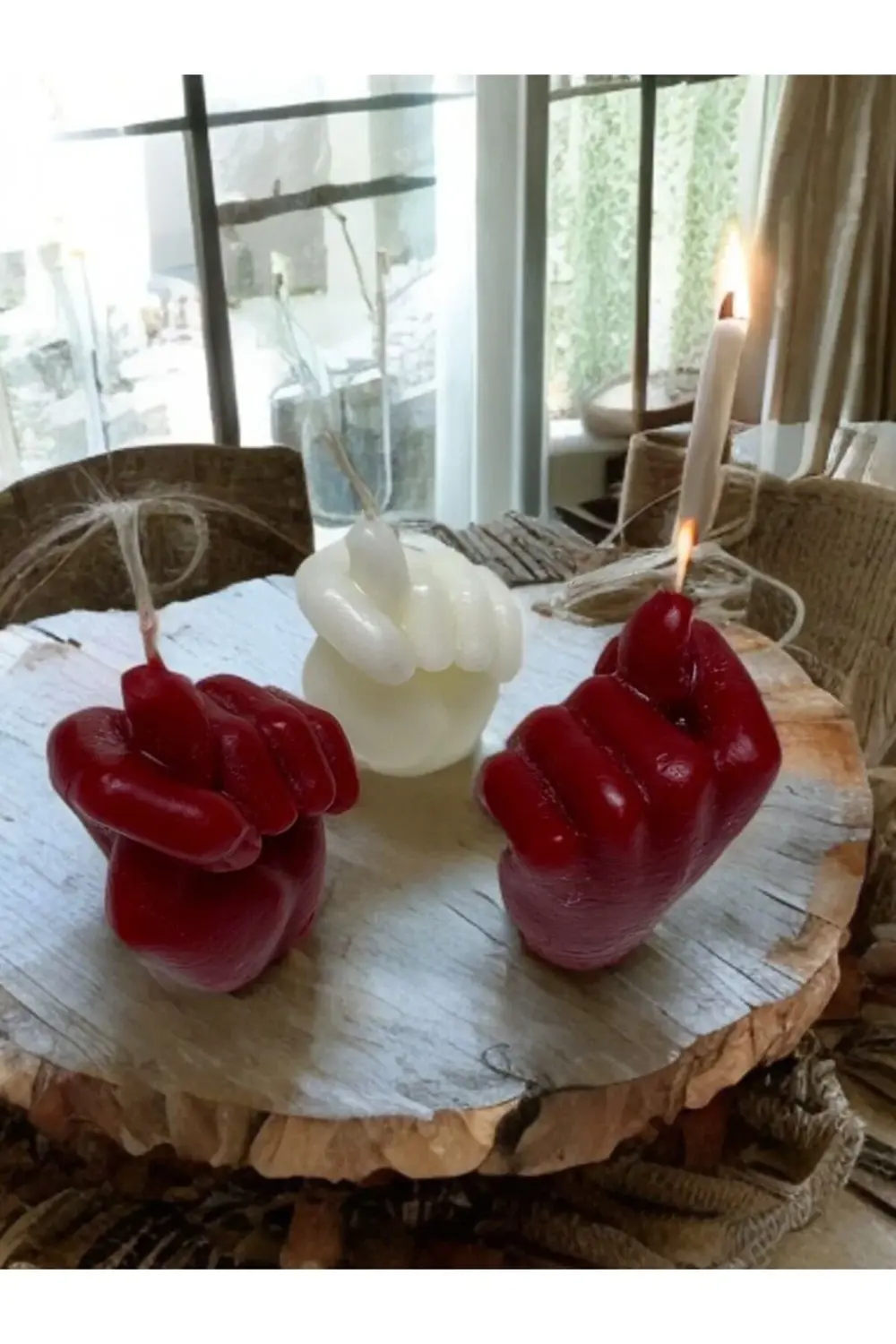 Vanilya Kokulu Esprili Hareket Çeken Nah Yapan Hediyelik Dekorati