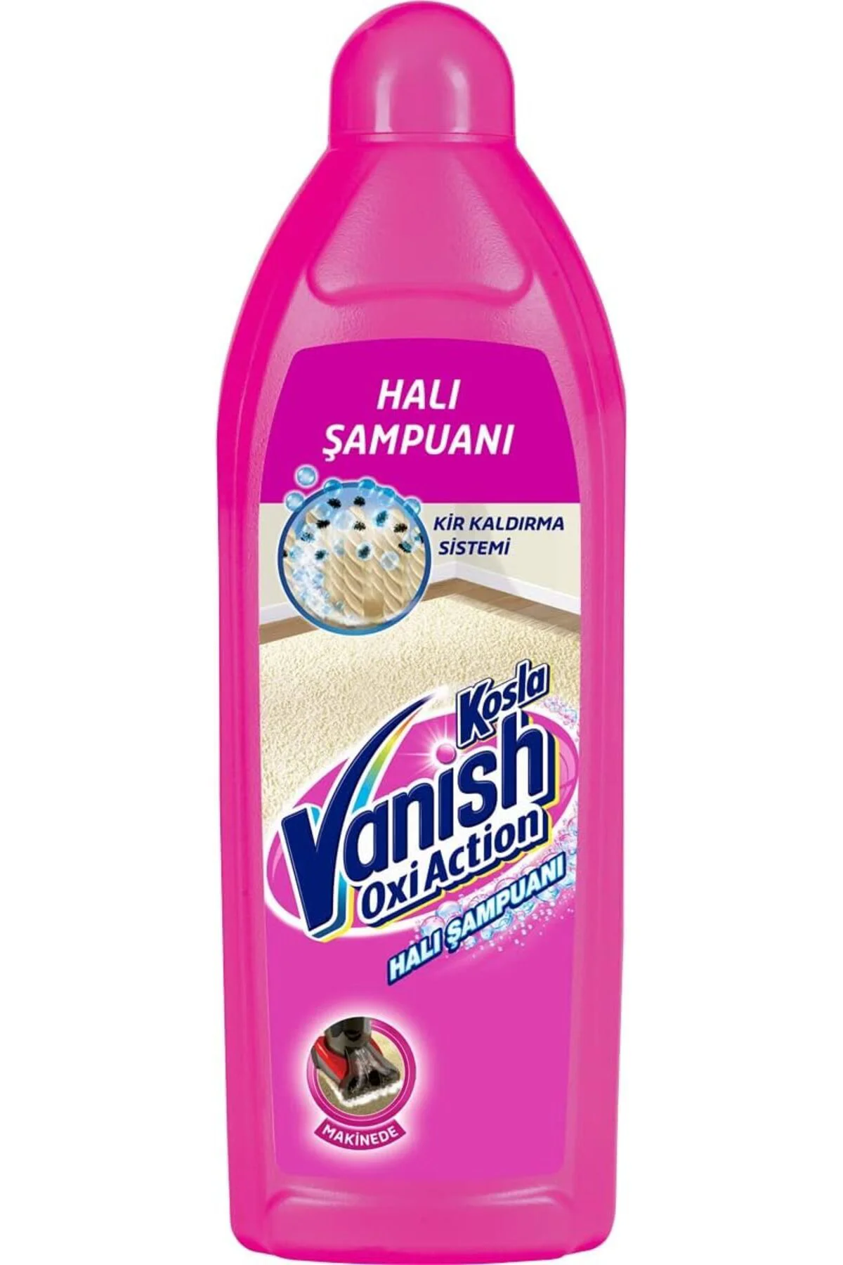 VanishKosla Zorlu Lekelere Özel Leke Çıkarıcı Şampuan Halı 850 ml