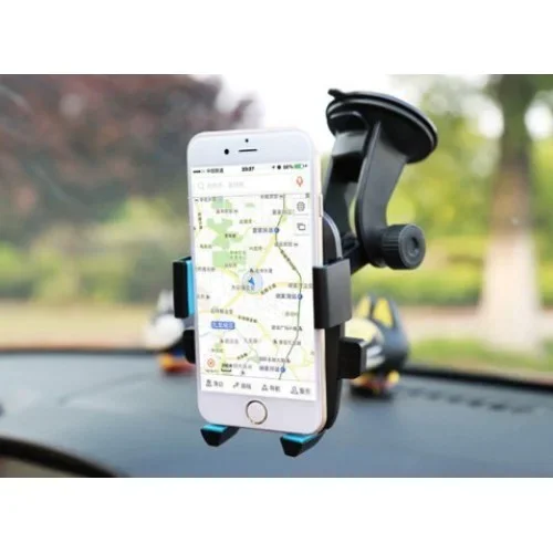 Vantuzlu Araç İçi Telefon Tutucu Cam ve Torpidoya Uyumlu