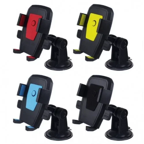 Vantuzlu Araç İçi Telefon Tutucu Cam ve Torpidoya Uyumlu