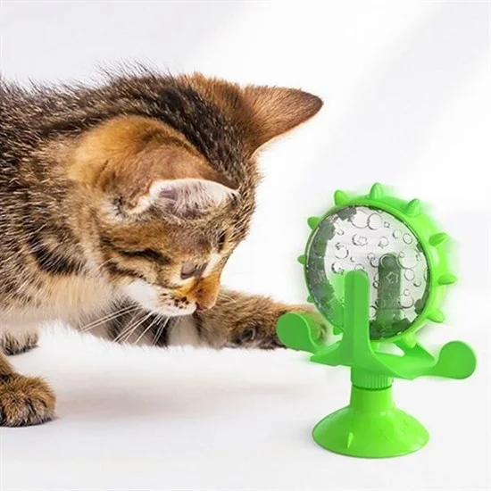 Vantuzlu Zilli İnteraktif Dönebilen Mama Kaplı Renkli Eğlenceli Eğitici Kedi Oyuncağı Bx40 Fiyatı, Yorumları ve Özellikleri