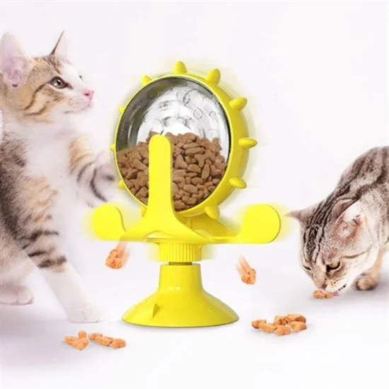 Vantuzlu Zilli İnteraktif Dönebilen Mama Kaplı Renkli Eğlenceli Eğitici Kedi Oyuncağı Bx40 Fiyatı, Yorumları ve Özellikleri