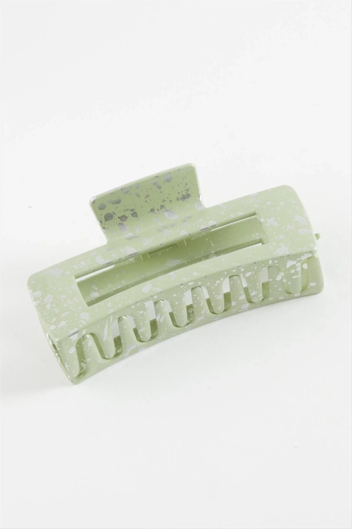 Varaklı Renkli Mandal Toka 10 cm