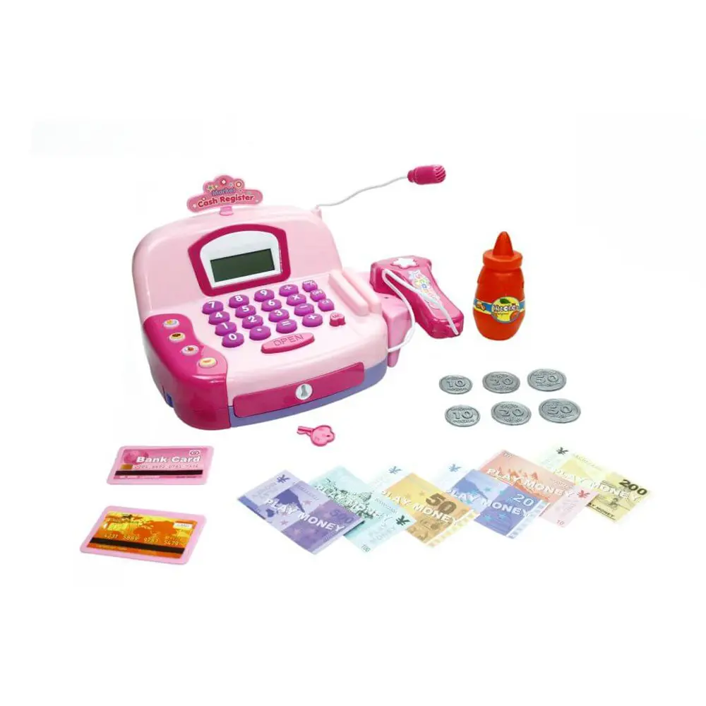 Vardem Mikrofonlu Işıklı ve Sesli Yazar Kasa HUA-66031