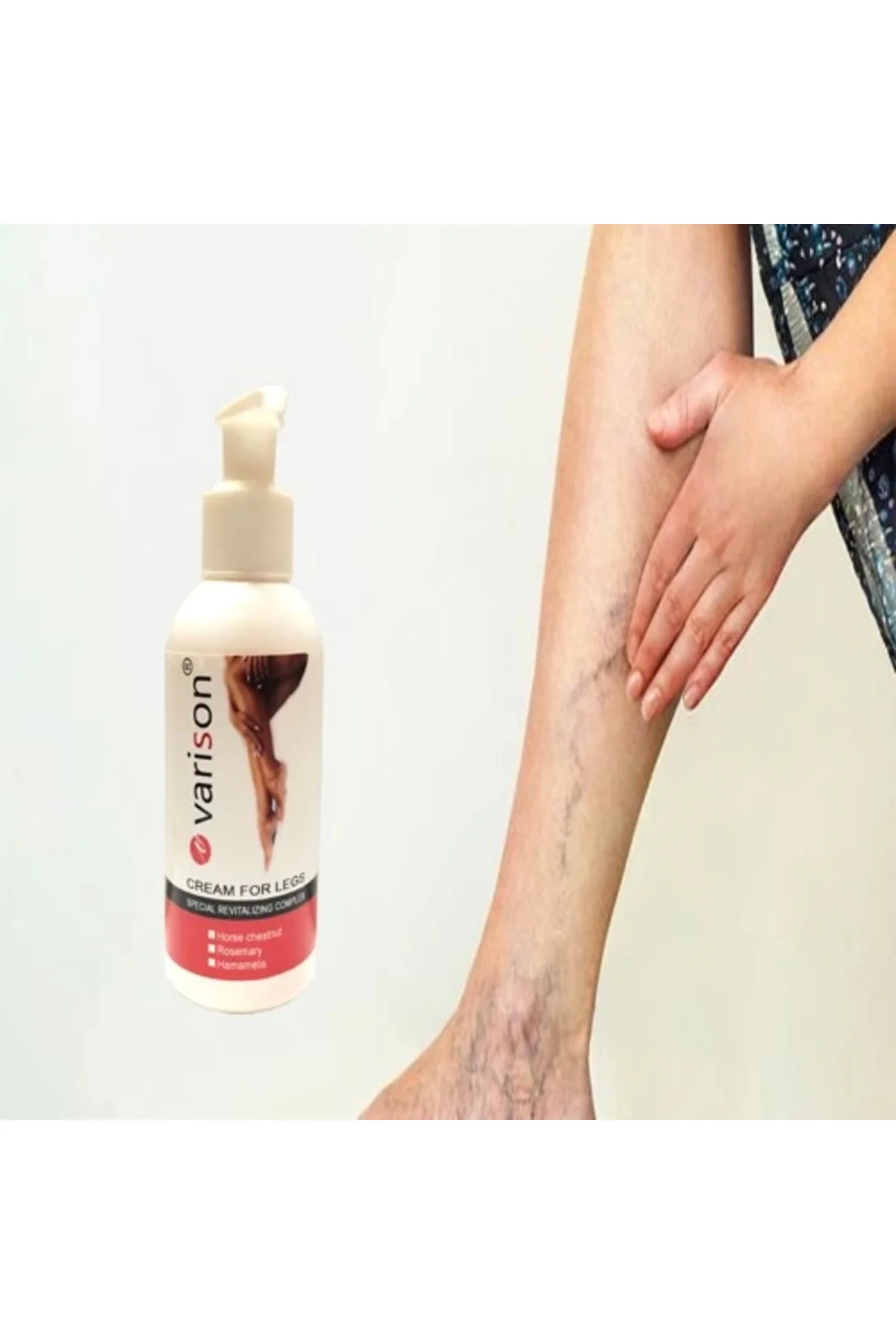 Varicose Vein Defense Kremi - Diz ve Bacak Bakım Kremi 120 ml 3 Adet