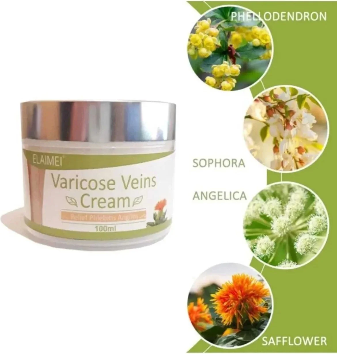 Varicose Veins Cream Selülit Karşıtı Kremi - 100 ml x 2 Adet Fiyatı, Yorumları ve Özellikleri