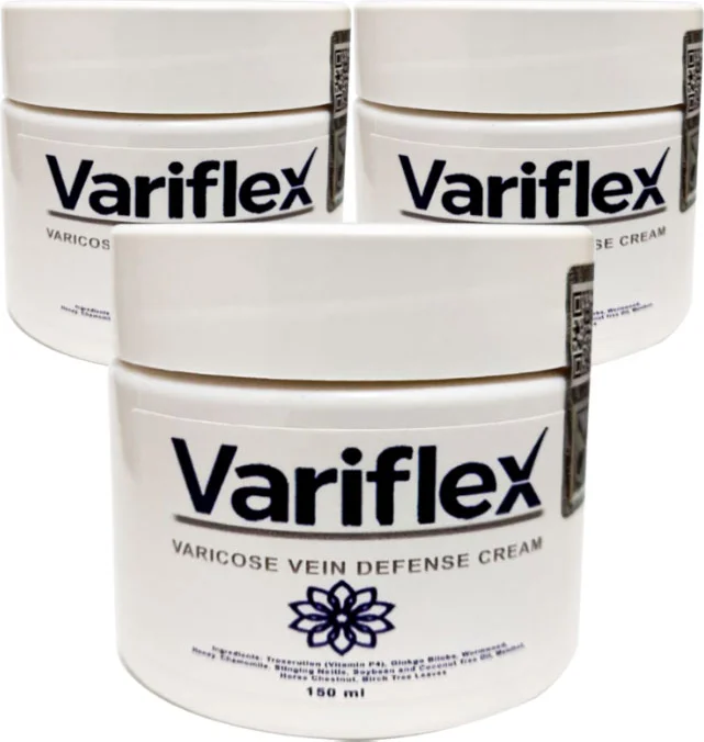 Varicosel Krem 3'lü Set – Bacak Damarları İçin 150 ml Büyük Boy Variflex Xoneks40