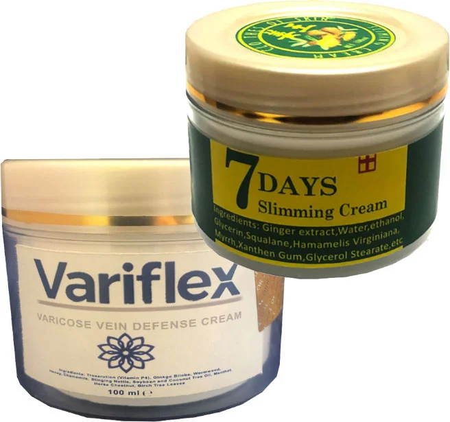 Variflex 100 ml Bacak Krem + 7days Slimingcream Yaz Hazırlığı Krem
