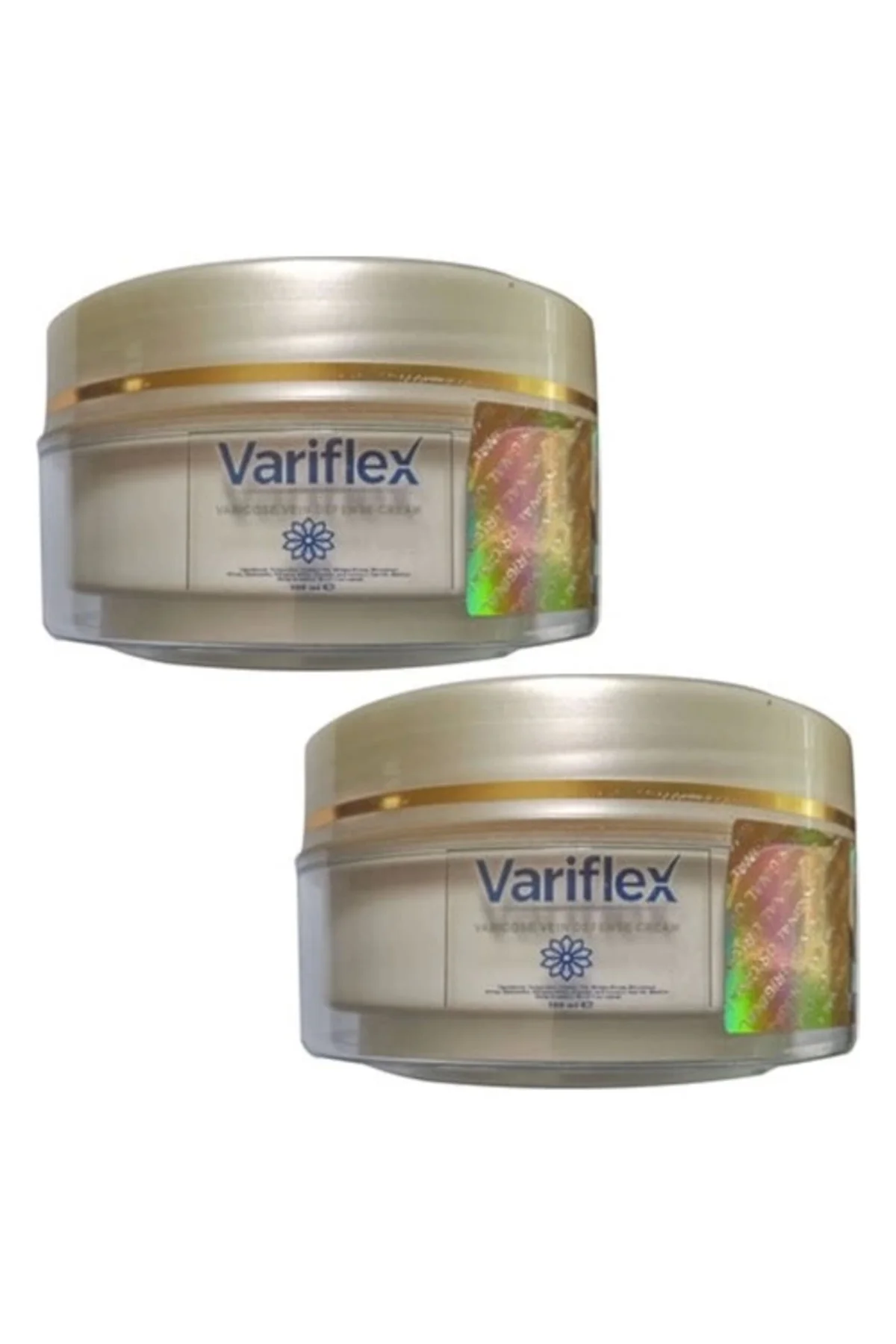 Variflex 2 Adet Krem Gezer Terlik - Konforlu Ev Terliği