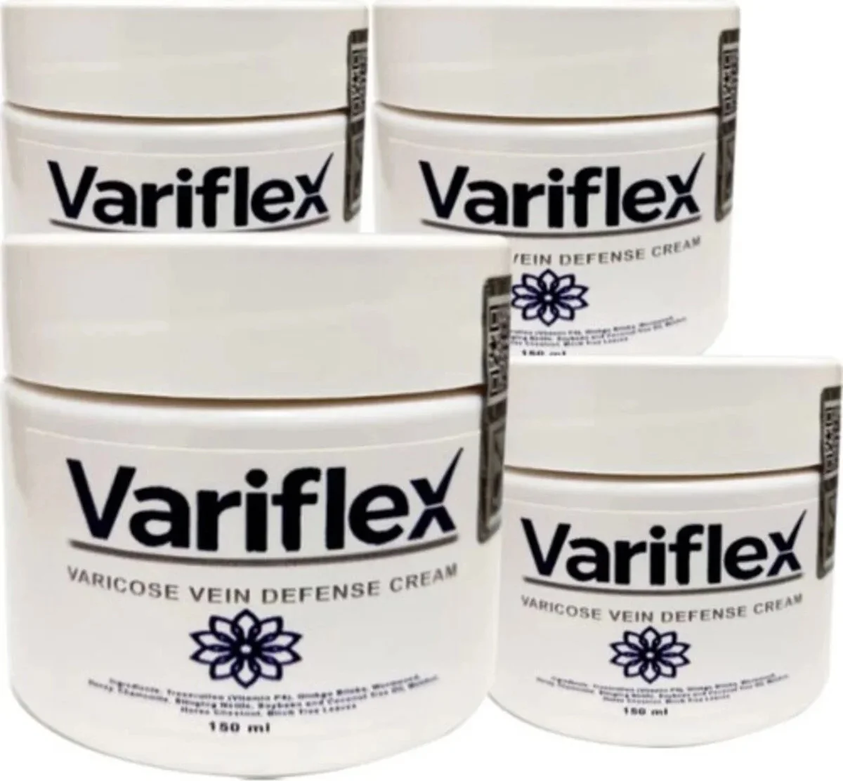 Variflex Bacak Kremi 4'lü Set – 150 ml Büyük Boy Rahatlatıcı Bakım