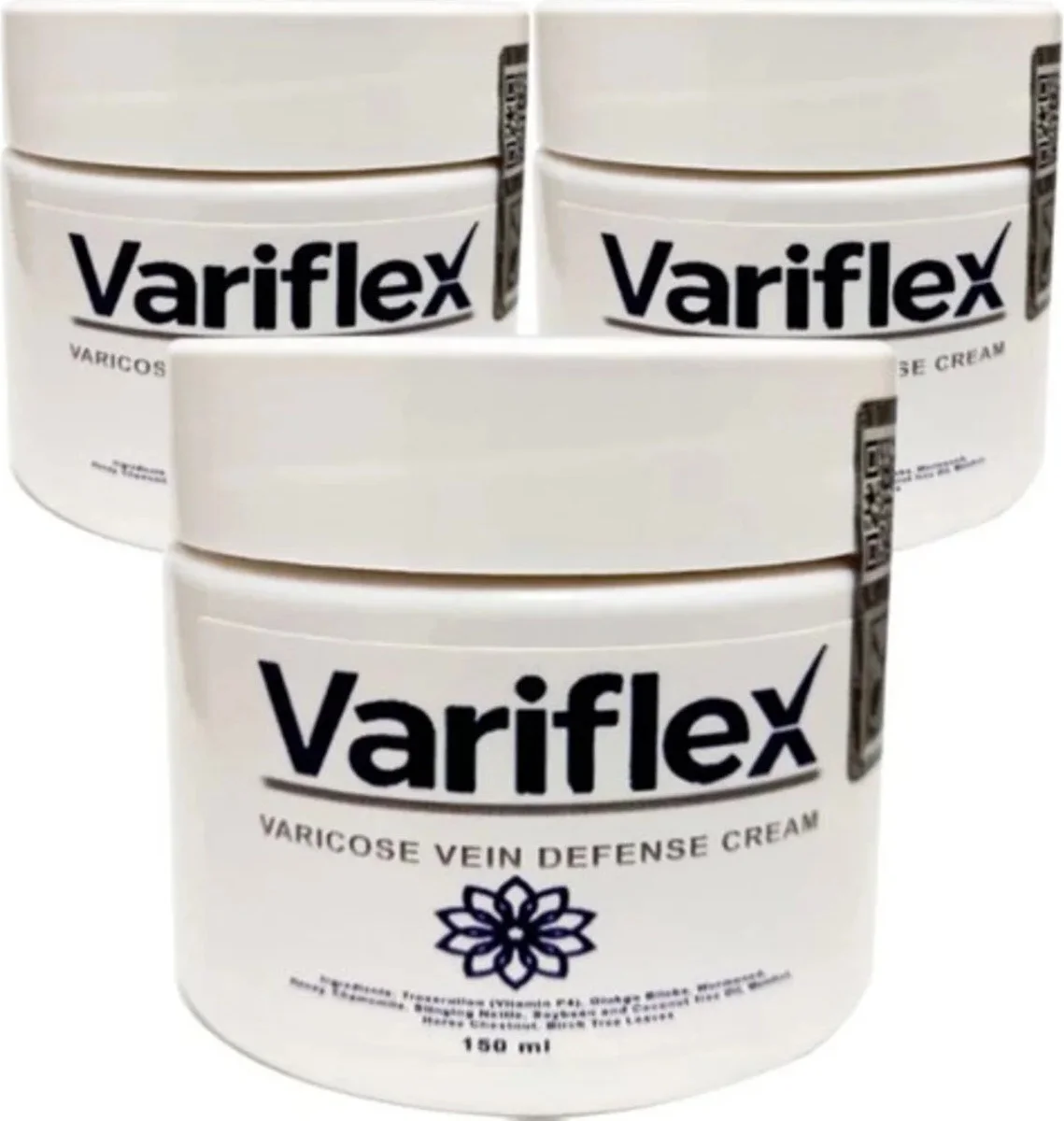 Variflex Bacak Kremi 3 Adet 150 ml — Bacak Ağrısına İyi Gelen Nemlendirici Krem