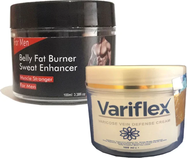 Variflex Bacak Kremi 100 ml ile Uyumlu Fatburnerman Krem - Erkeklere Yaza Hazırlık