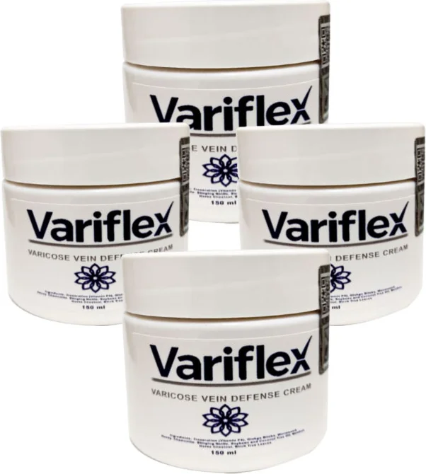 Variflex İle Bacak Kremi – Varis ve Toplardamar Kremi 150 ml 4 Adet