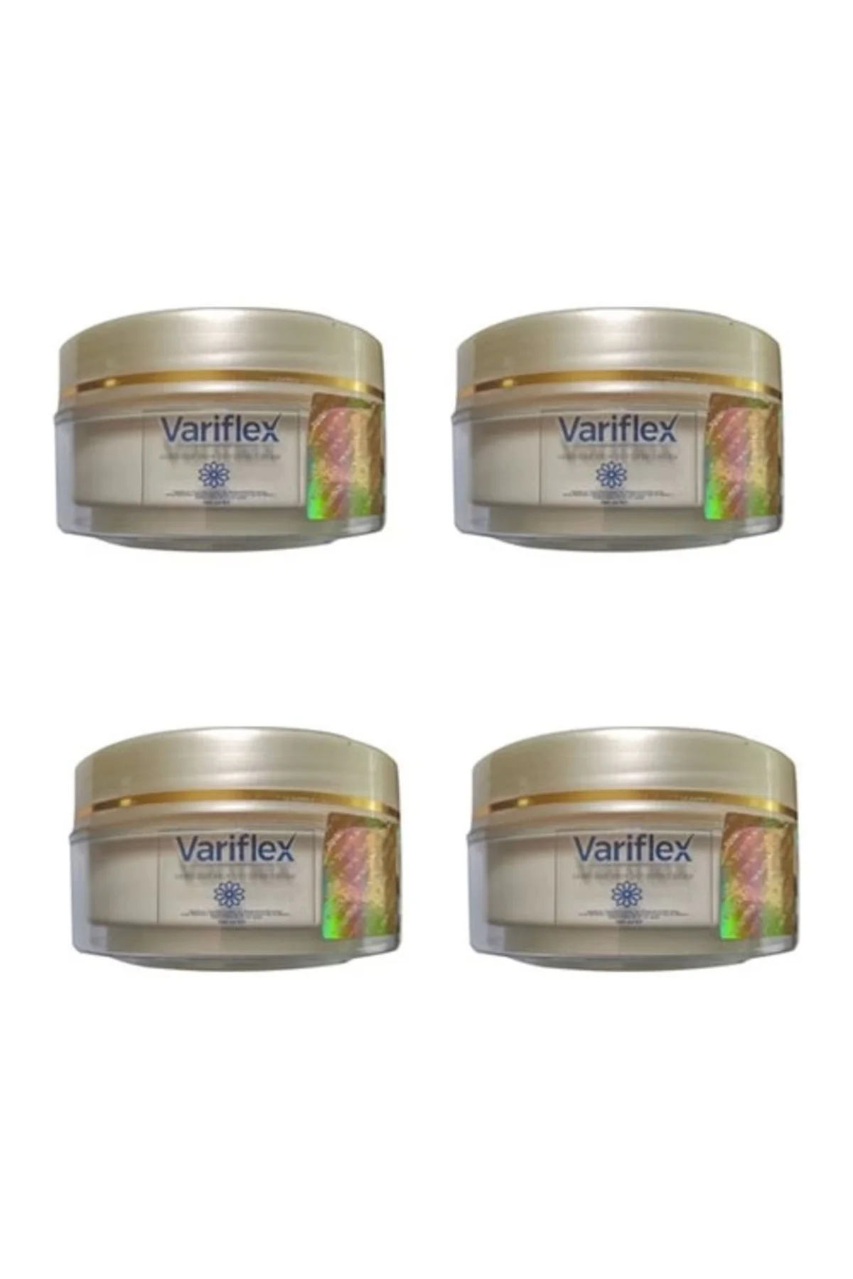 Variflex Krem 4 Adet Gezer Terlik - Rahat ve Şık Ev Terliği
