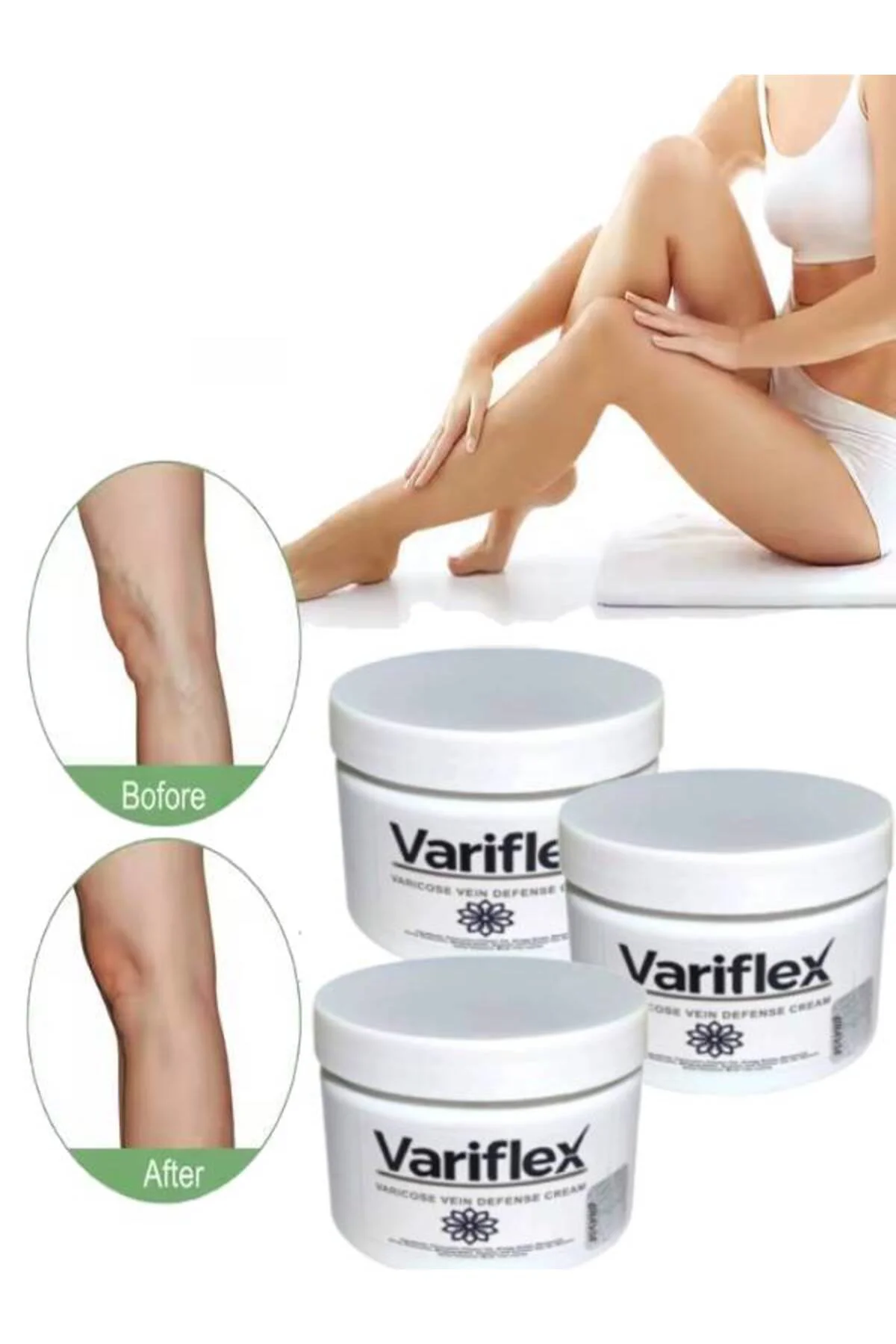 Variflex Varicosel-Selulit Bakım Kremi 150 ml x 3 Adet – Kadınlar İçin Etkili Çözüm Fiyatı, Yorumları ve Özellikleri