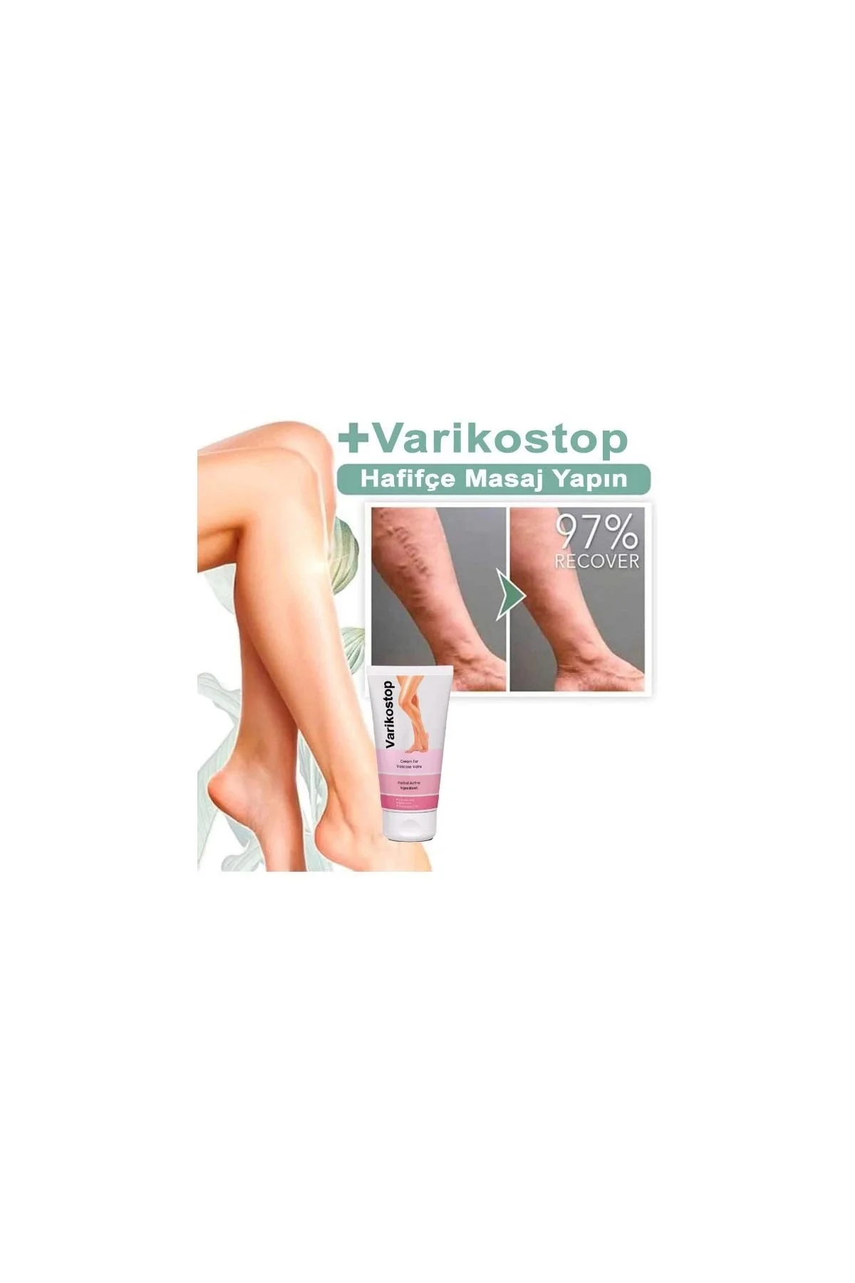 Varikostop Cream - Varisli Damarlar İçin Bakım ve Masaj Kremi 50 ml Fiyatı, Yorumları ve Özellikleri