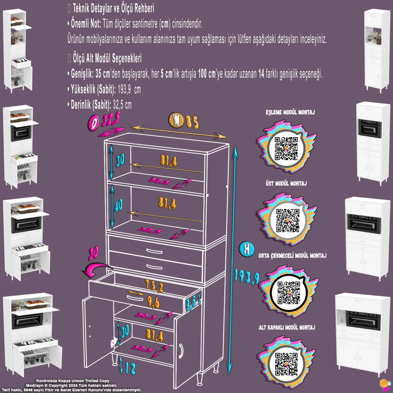 Vario 85 cm Çok Amaçlı Mutfak, Bakliyat ve Kahve Köşesi Organizer Vario 85 cm Çok Amaçlı Mutfak, Bakliyat ve Kahve Köşesi Organizer - Görsel 2