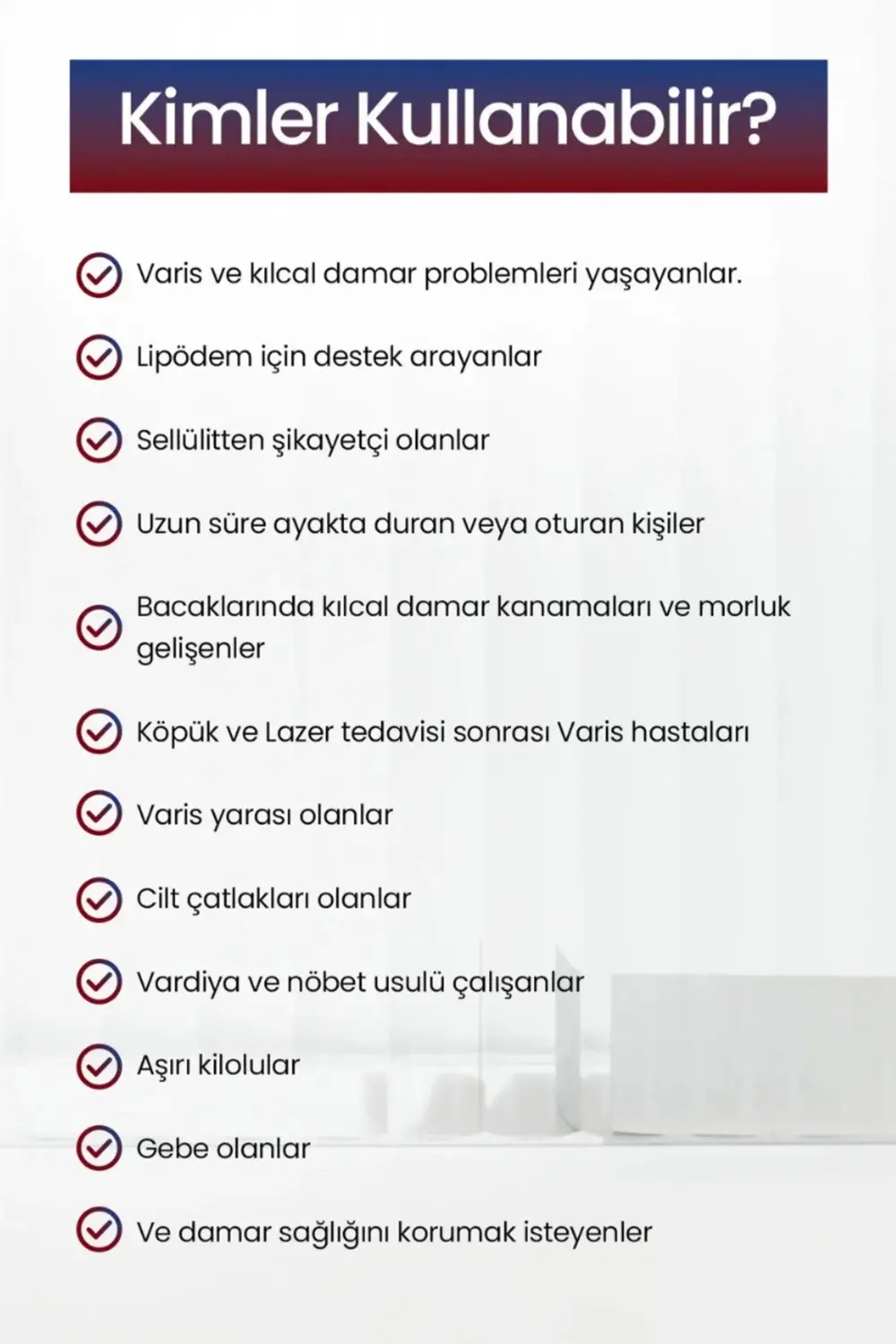 Var.is Bölgesi Için Bacak Onarmaya Yardımcı Ve Besleyici Varyfort