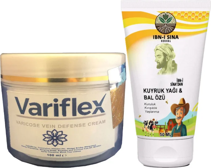 Varis Kremi 100 ml — Ibn-I Sina Kuyruk Yağlı Bal Özlü Varis ve Damar Kremi