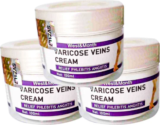 Varis Kremi 3'lü Set - West Month Bacak Kremi 100 ml | Varise Karşı Koruma