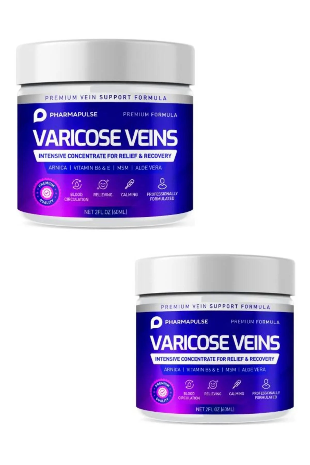 Varis Kremi - Bacak Ağrısı ve Varis İçin Etkili Masaj Kremi | 100 ml x 2