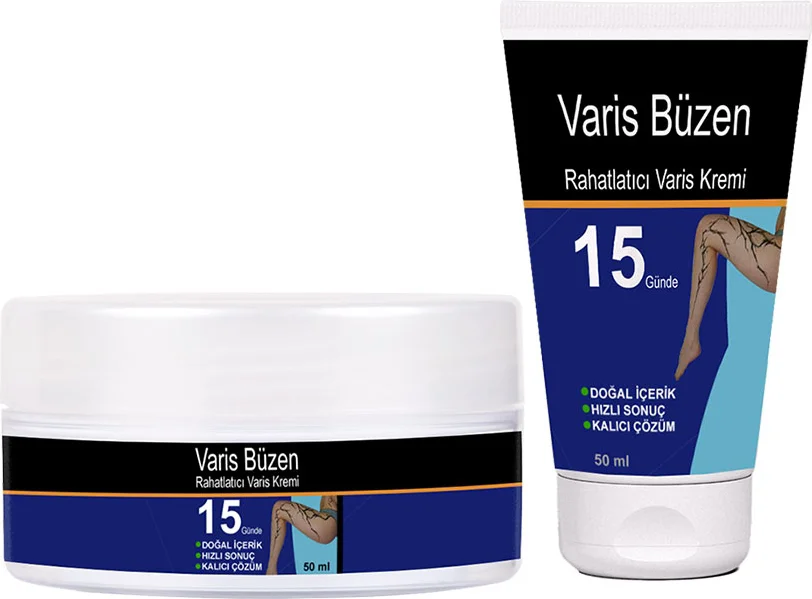 Varisbüzen Bacaklara Masaj Krem Seti - Varis ve Ağrıya Karşı Etkili Bakım (50ml Tüp + 50ml Kavanoz) Fiyatı, Yorumları ve Özellikleri