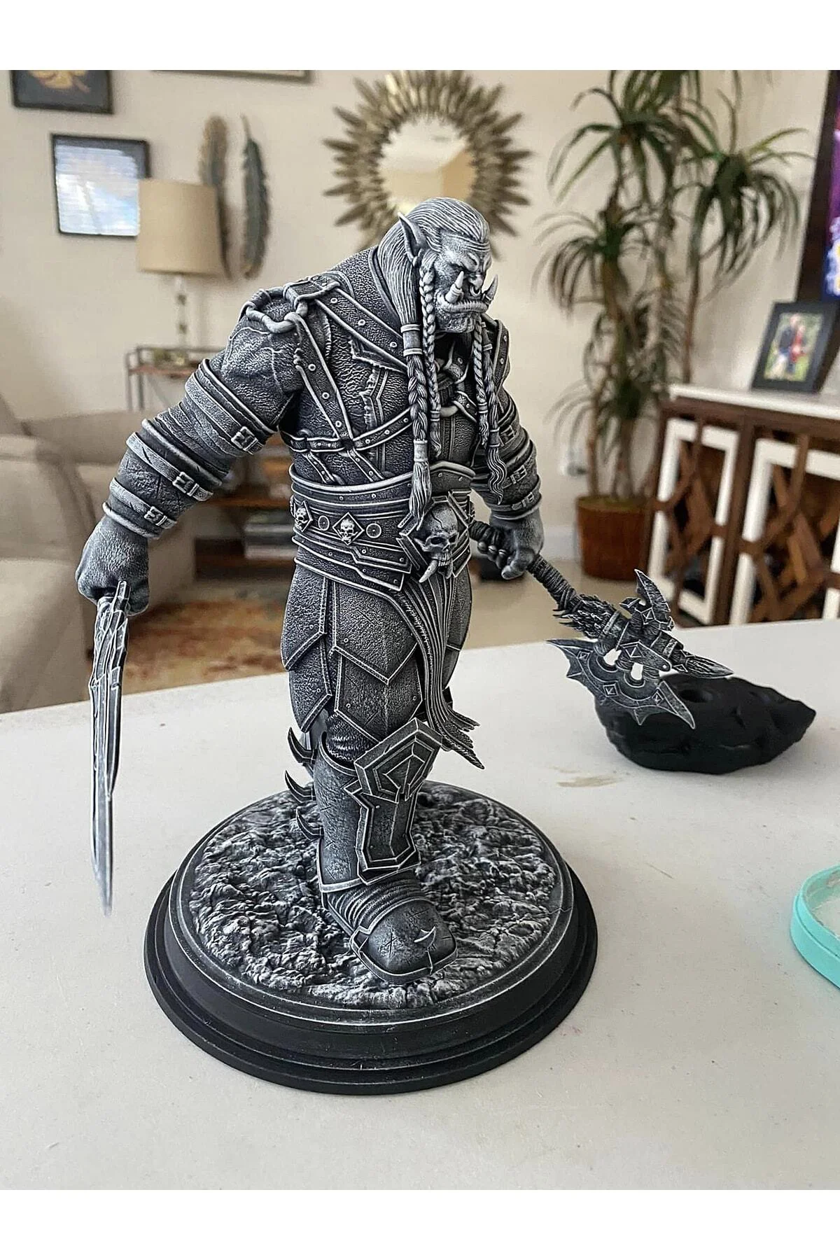 Varok Saurfang World Of Warcraft Boyalı Figür 20 cm Dev Boy