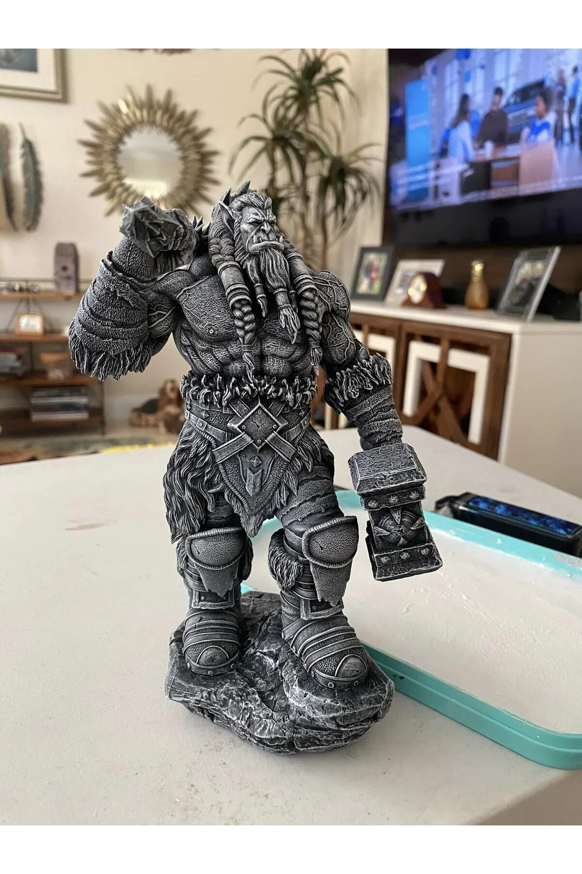 Varok Saurfang World Of Warcraft Boyalı Figür 20 cm Dev Boy