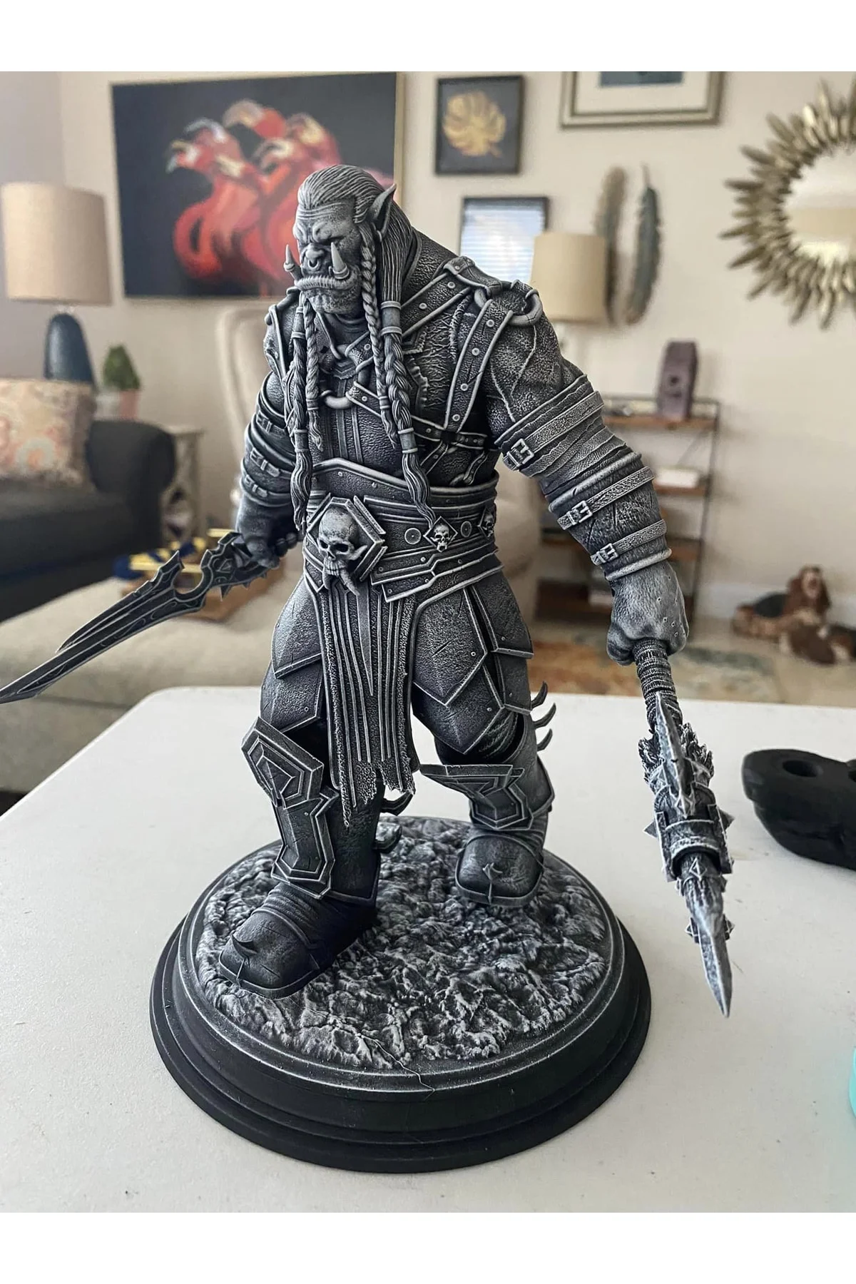 Varok Saurfang World Of Warcraft Boyalı Figür 20 cm Dev Boy
