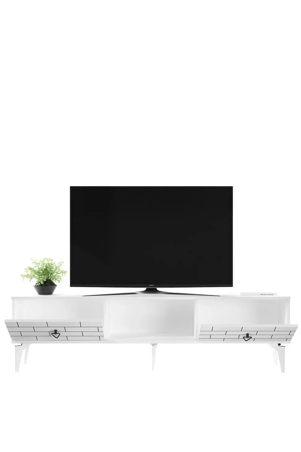 Varrna Tv Sehpası Alt Modül Beyaz-beyaz