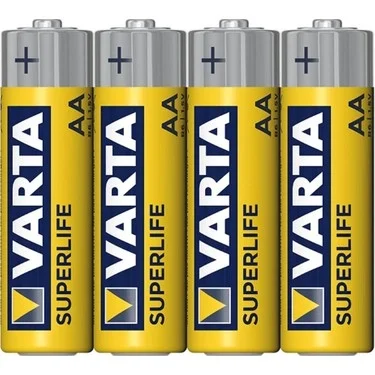 Varta  Aa Çinko Karbon Super Life  (4'lü Paket)