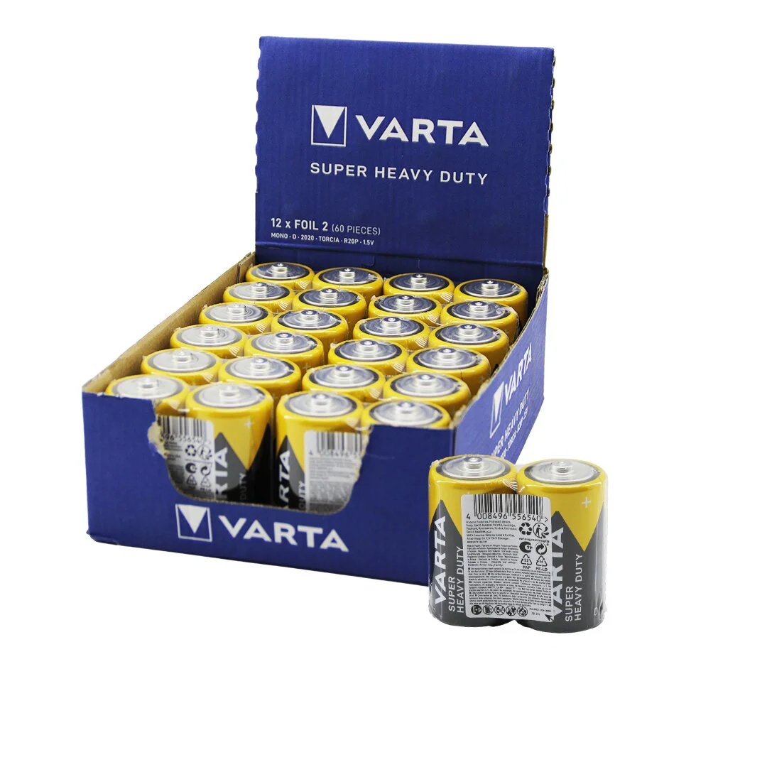 Varta Büyük Pil D 24PCS