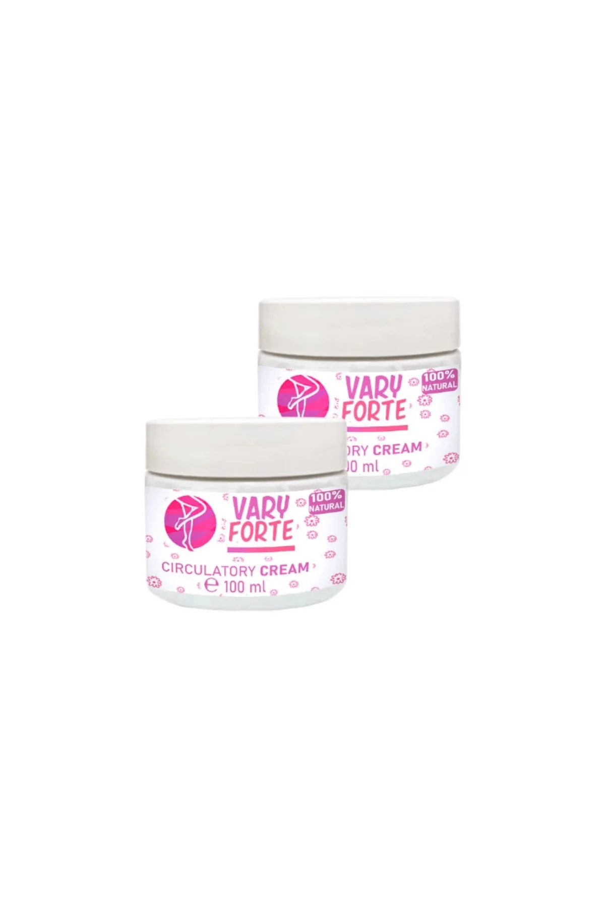 Vary Forte Kavanoz Krem 100 ml 2 Adet – Yoğun Varis Karşıtı Etkili Krem