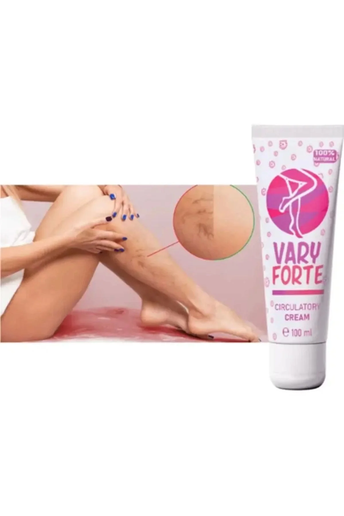 Vary Forte Varis Kremi - Yoğun Varisler İçin Güçlü Etki 100 ml 3 ADET