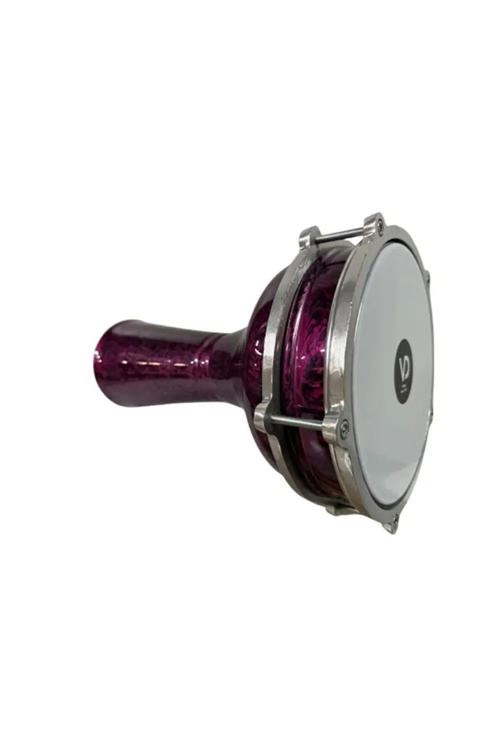 Vatan Darbuka 5 Numara Kırçıllı Siyah - Lila Boyalı