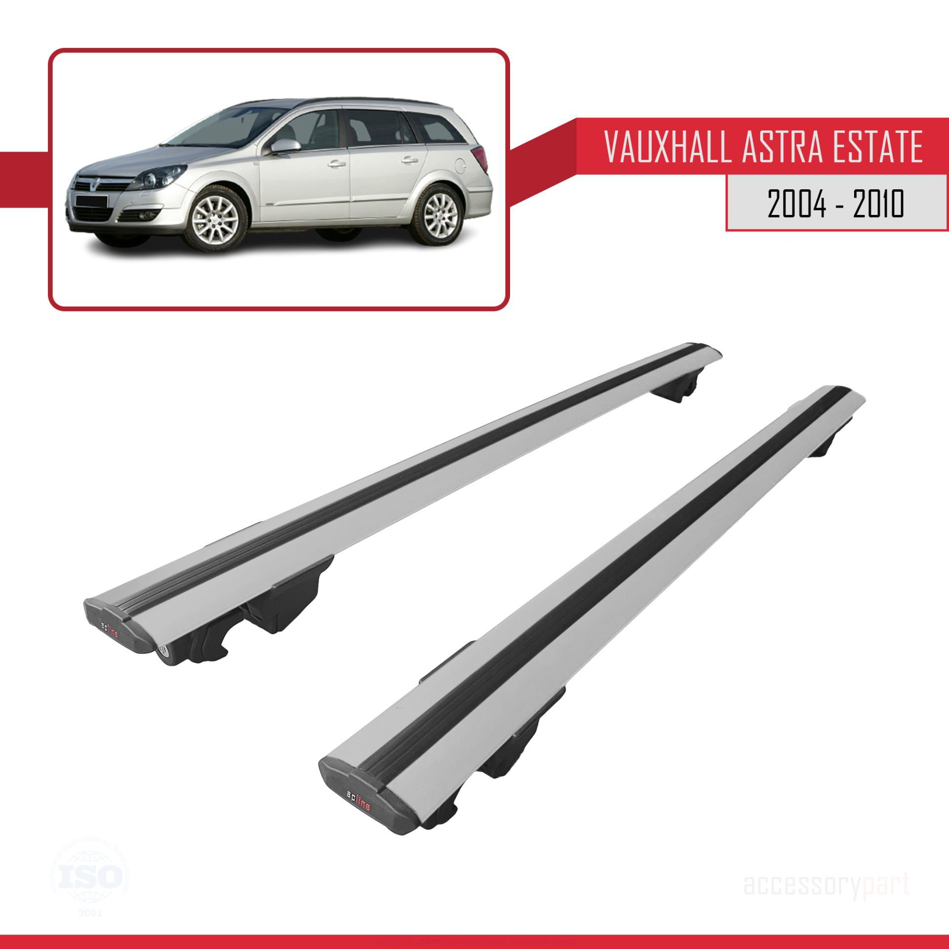 Vauxhall Astra Mk5 Estate 2004-2010 Arası ile uyumlu HOOK Model A