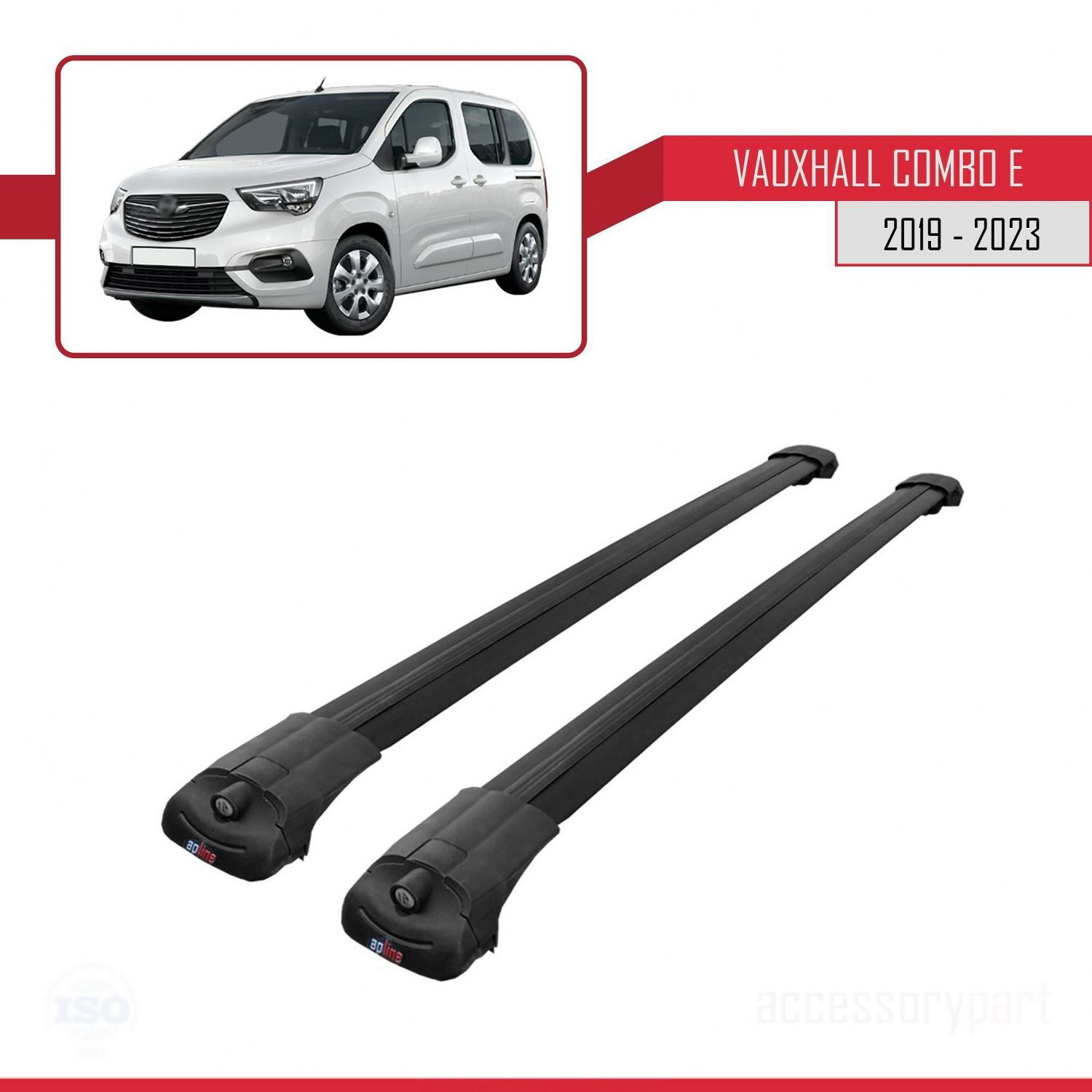 Vauxhall Combo E 2019-2023 Arası ile uyumlu ACE-1 Ara Atkı Tavan 
