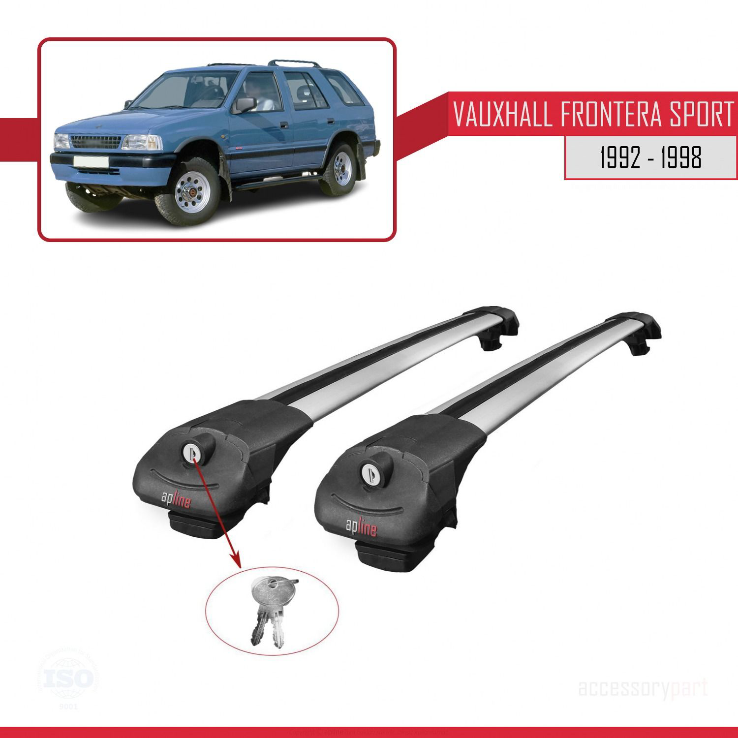 Vauxhall Frontera Sport 1992-1998 Arası ile uyumlu ACE-1 Ara Atkı