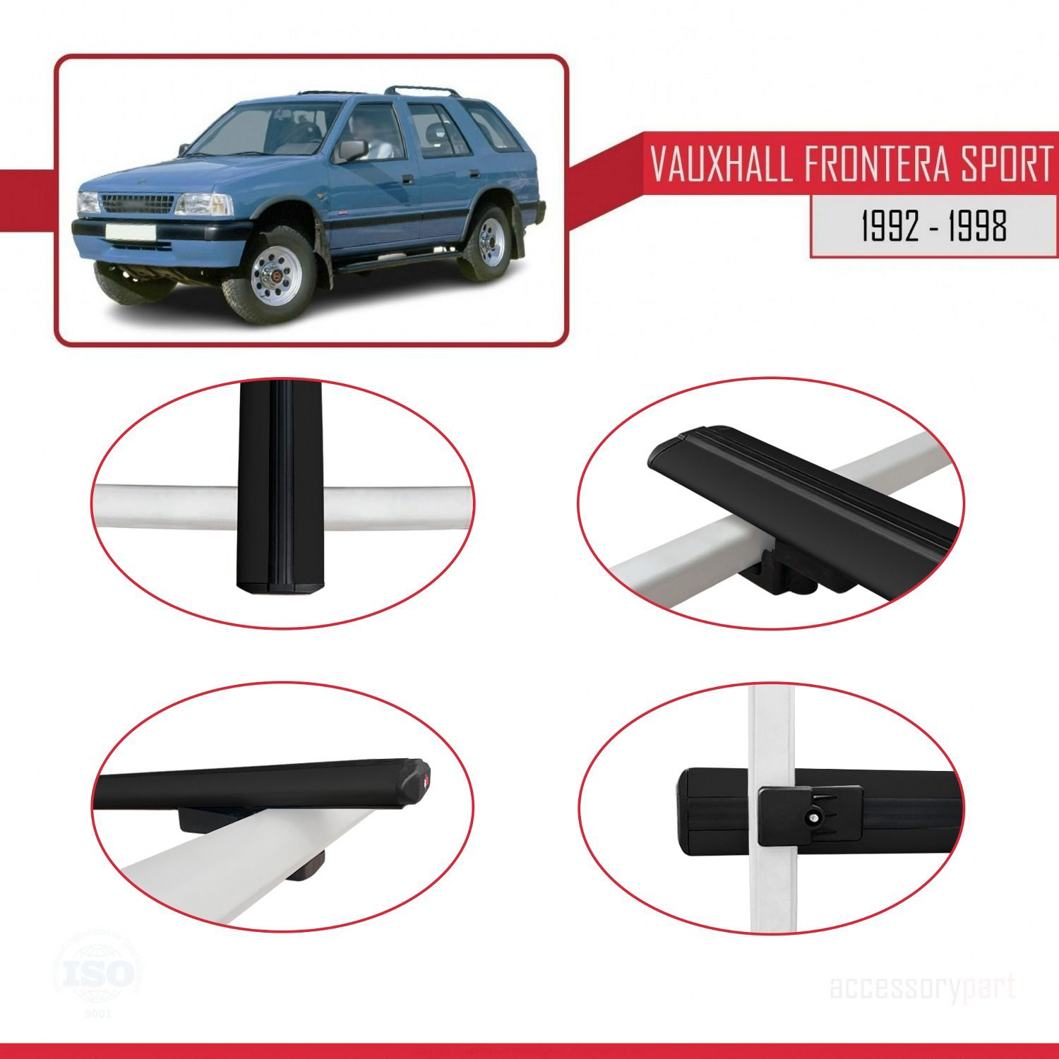 Vauxhall Frontera Sport 1992-1998 Arası ile uyumlu Basic Model Ar