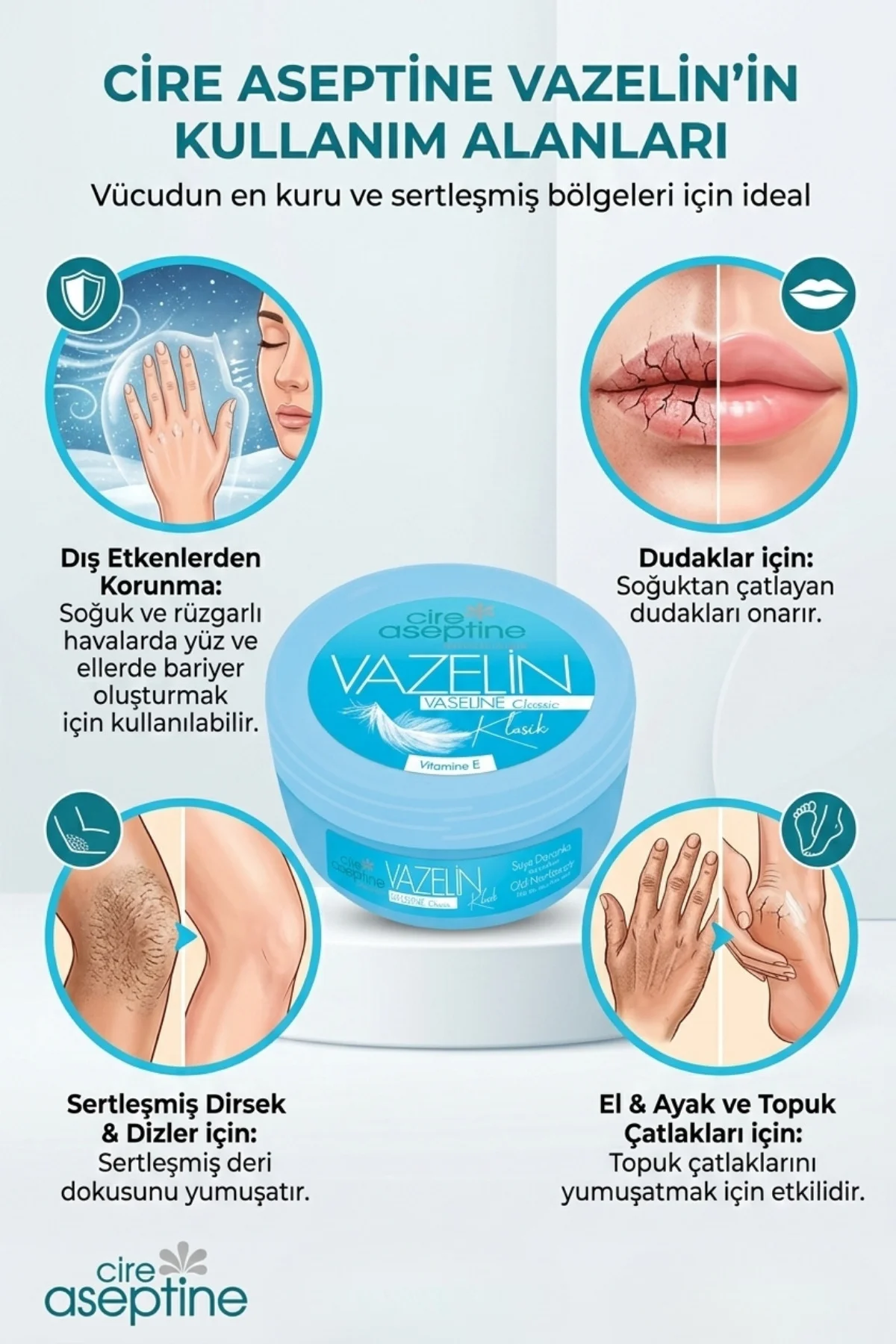Vazelin Klasik 150 ml