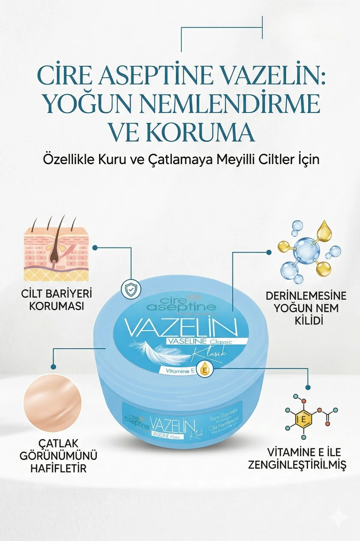 Vazelin Klasik 150 ml