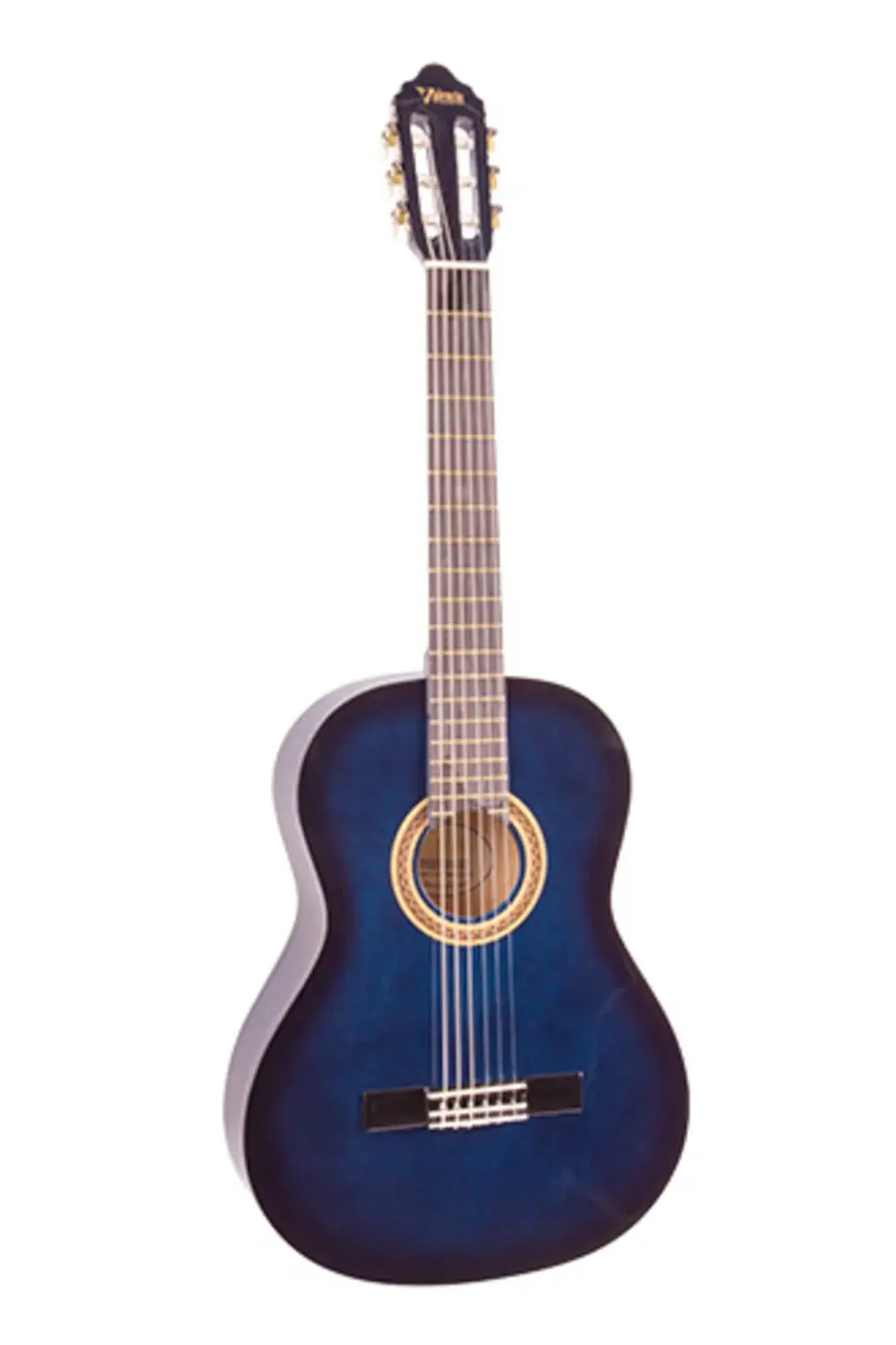 VC101TBUS KLASİK GİTAR 1/4 MAVİ 5-7 yaş grubu için