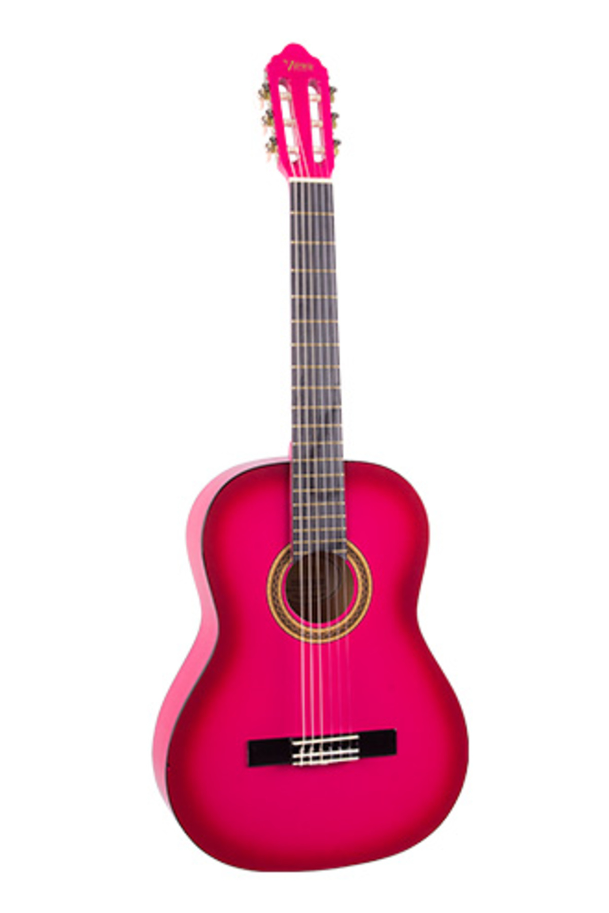 Valencia Vc101tpks Klasik Gitar 1/4 Pembe 5-7 Yaş Grubu İçin Valencia Vc101tpks Klasik Gitar 1/4 Pembe 5-7 Yaş Grubu İçin