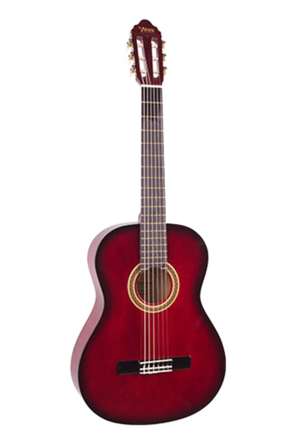 Valencia Vc101trds Klasik Gitar 1/4 Kirmizi 5-7 Yaş Grubu İçin