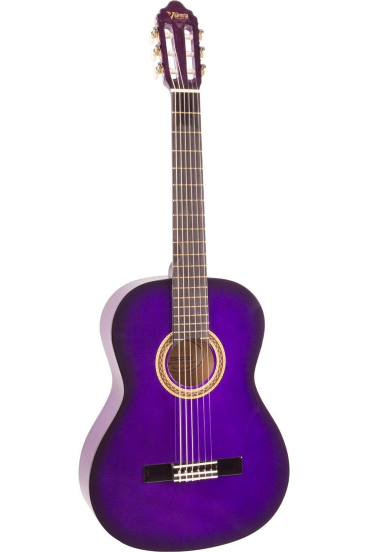Valencia Vc102pps Klasik Gitar 1/2 Mor Sunburst (Yeni Ürün)