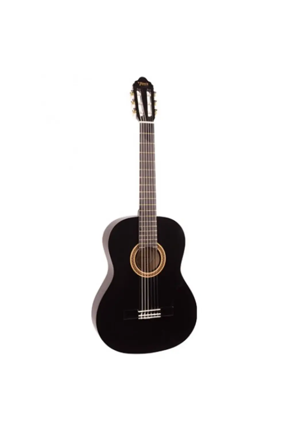 VC103BK KLASİK GİTAR 3/4 SİYAH 11-13 YAŞ İÇİN KILIF + PENA